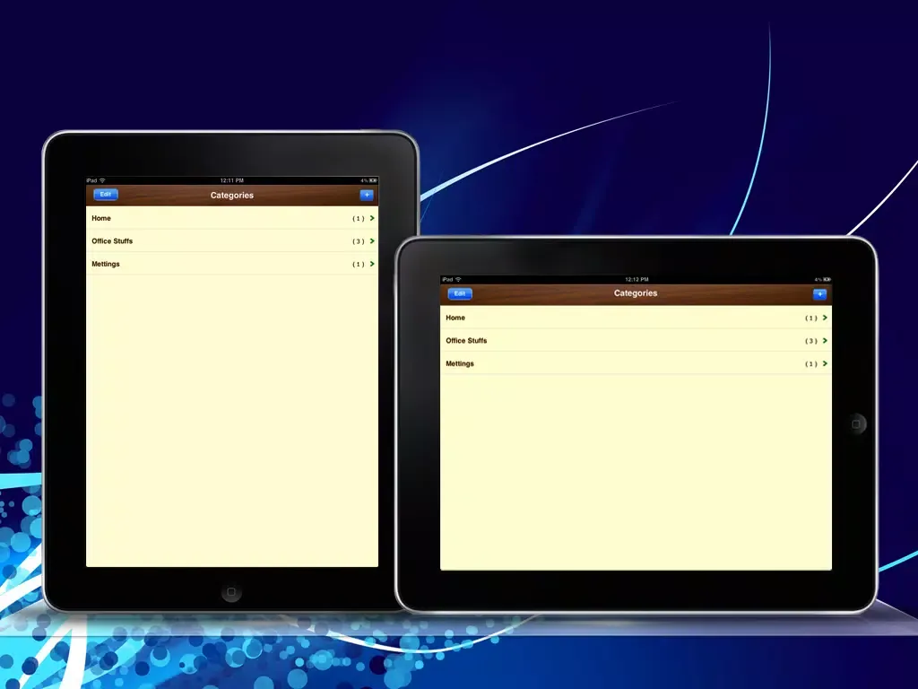 To-Do Smart Notes HD Lite iPad 應用截圖