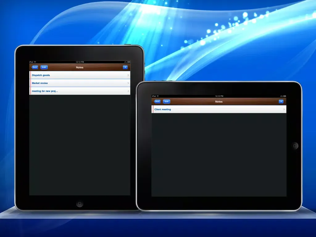 To-Do Smart Notes HD Lite iPad 應用截圖
