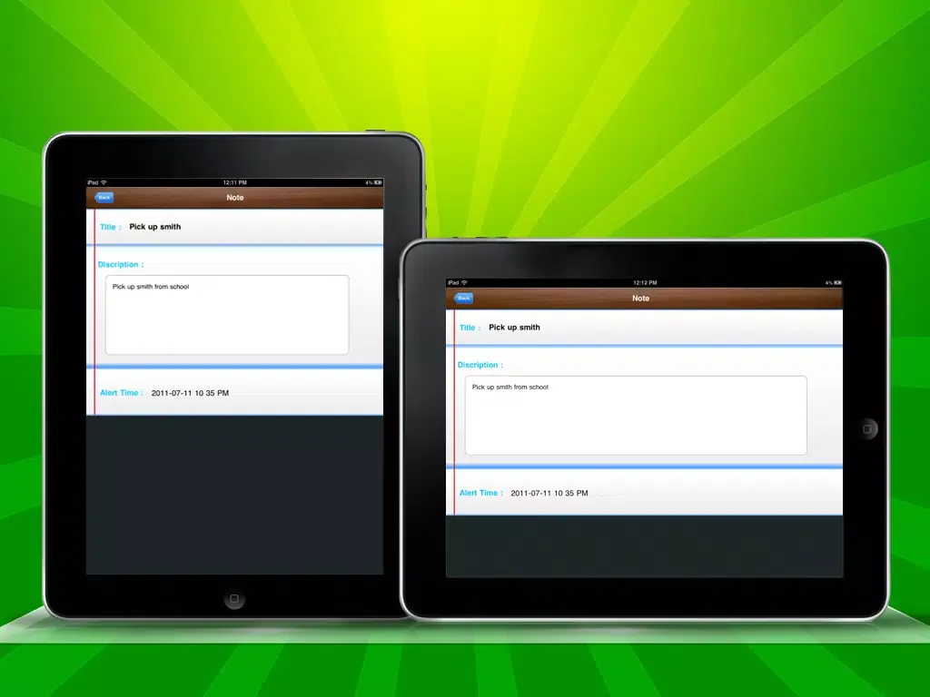 To-Do Smart Notes HD Lite iPad 應用截圖