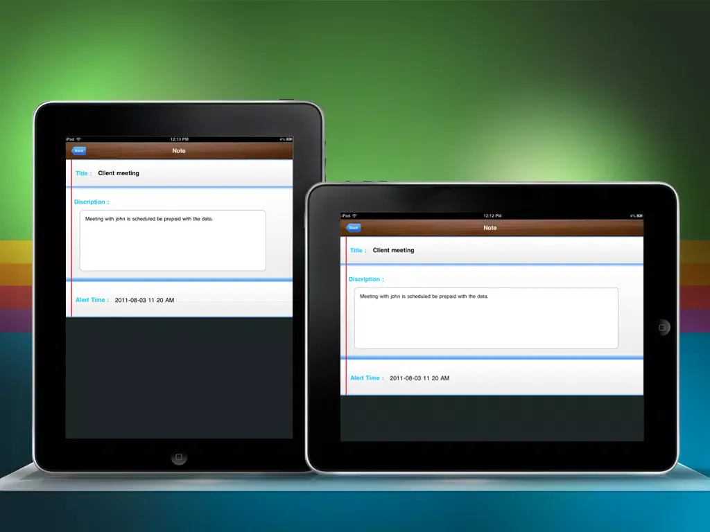To-Do Smart Notes HD Lite iPad 應用截圖