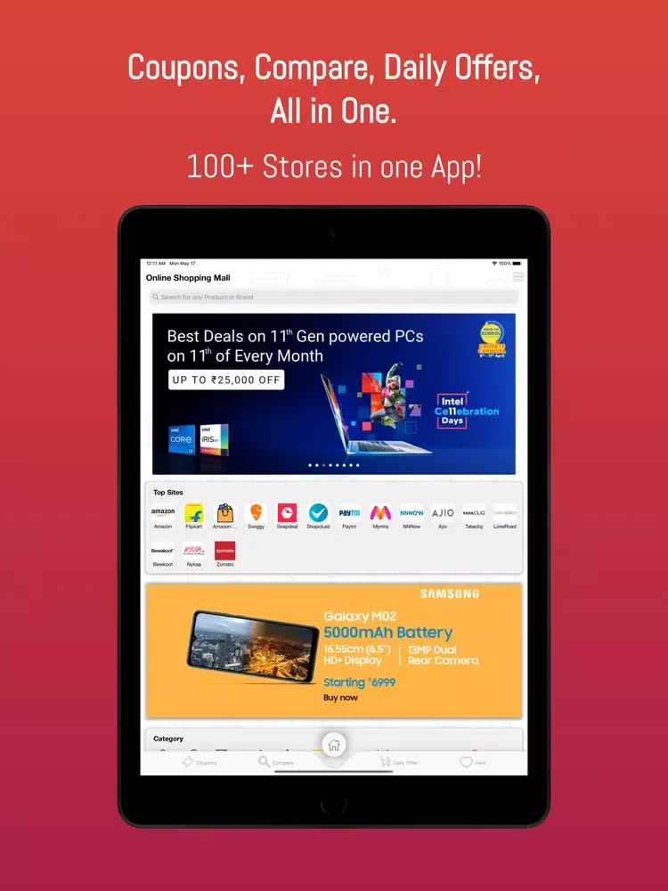 Capturas de pantalla de Online Shopping Mall iPad 