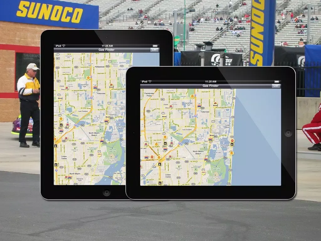 iGas Finder HD Lite iPad  Screenshots