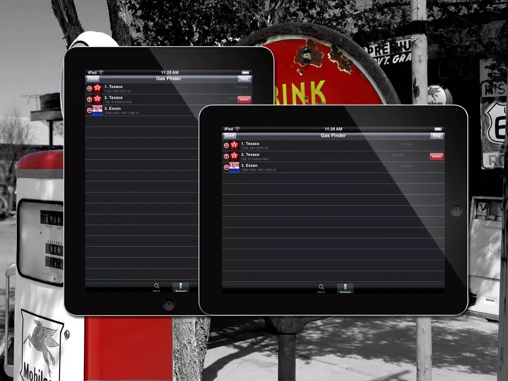 iGas Finder HD Lite iPad  Screenshots