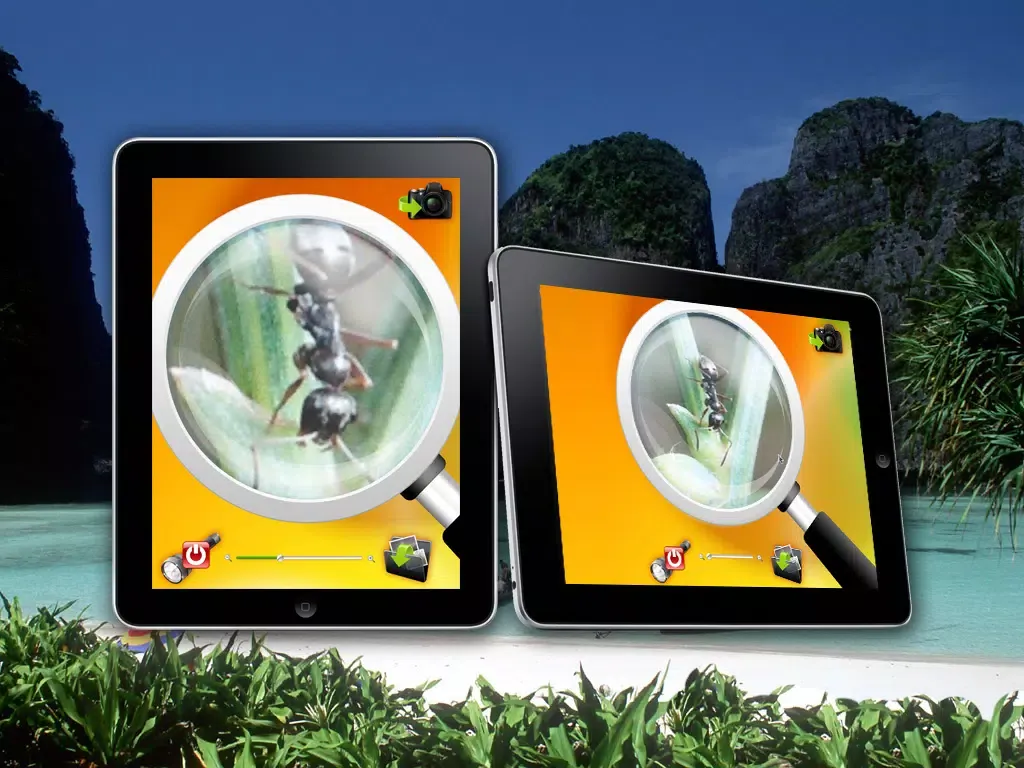 Zrzuty ekranu iMagnifier Magnifying Glass & Mirror HD Lite iPad