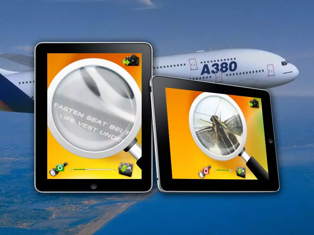 Zrzuty ekranu iMagnifier Magnifying Glass & Mirror HD Lite iPad