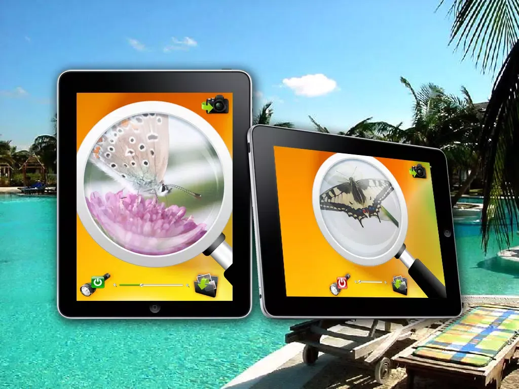 Zrzuty ekranu iMagnifier Magnifying Glass & Mirror HD Lite iPad