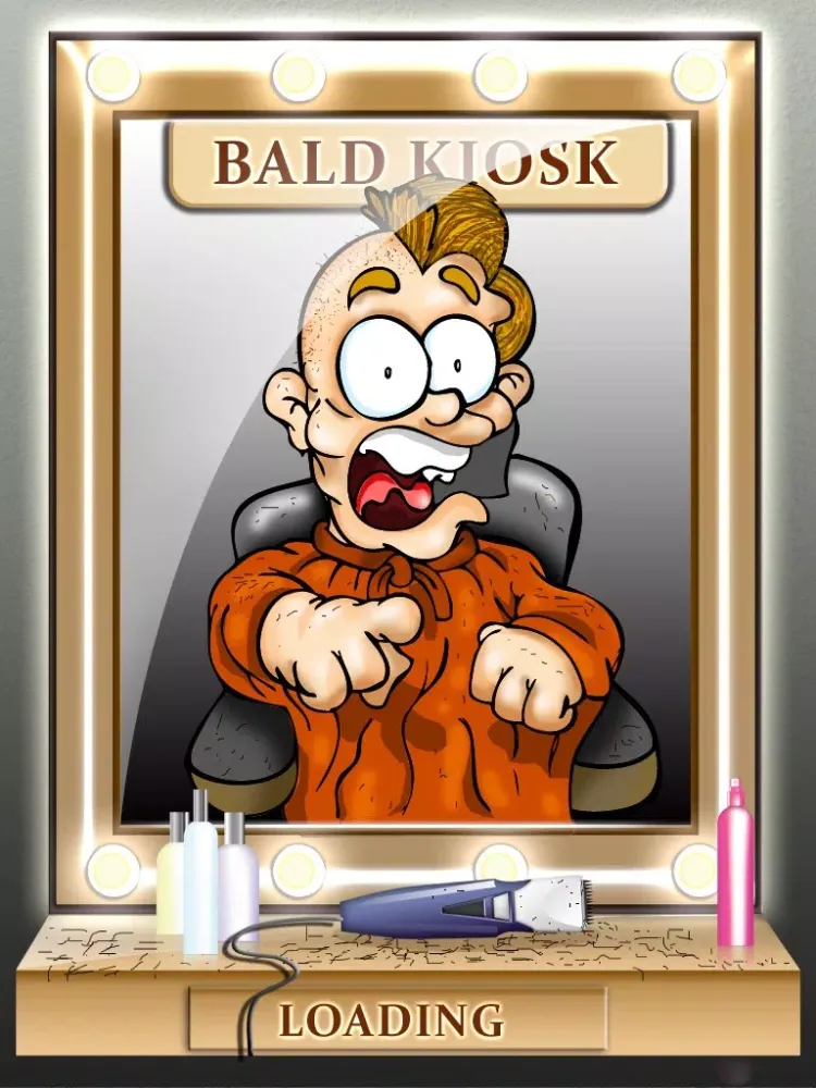 Bald Photo Kiosk © HD Lite iPad 应用截图