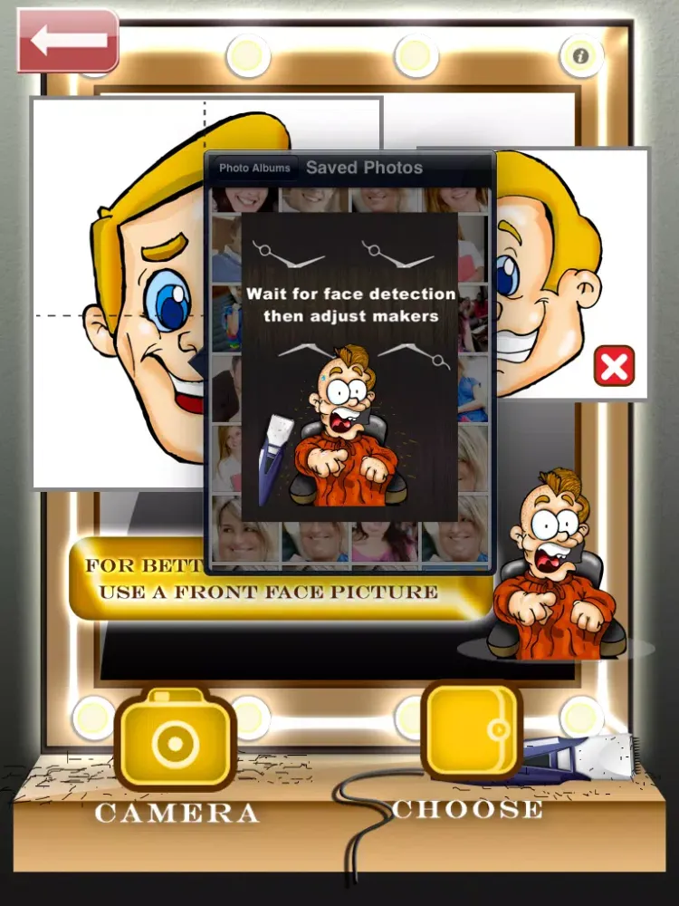 Bald Photo Kiosk © HD Lite iPad 应用截图