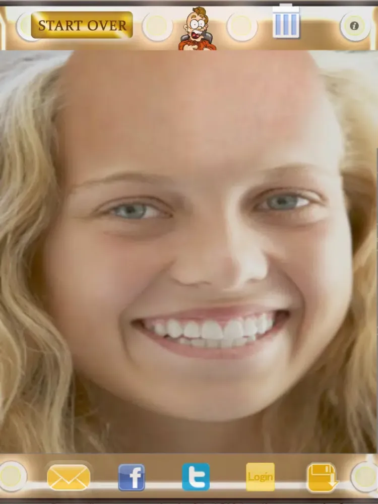 Bald Photo Kiosk © HD Lite iPad 应用截图