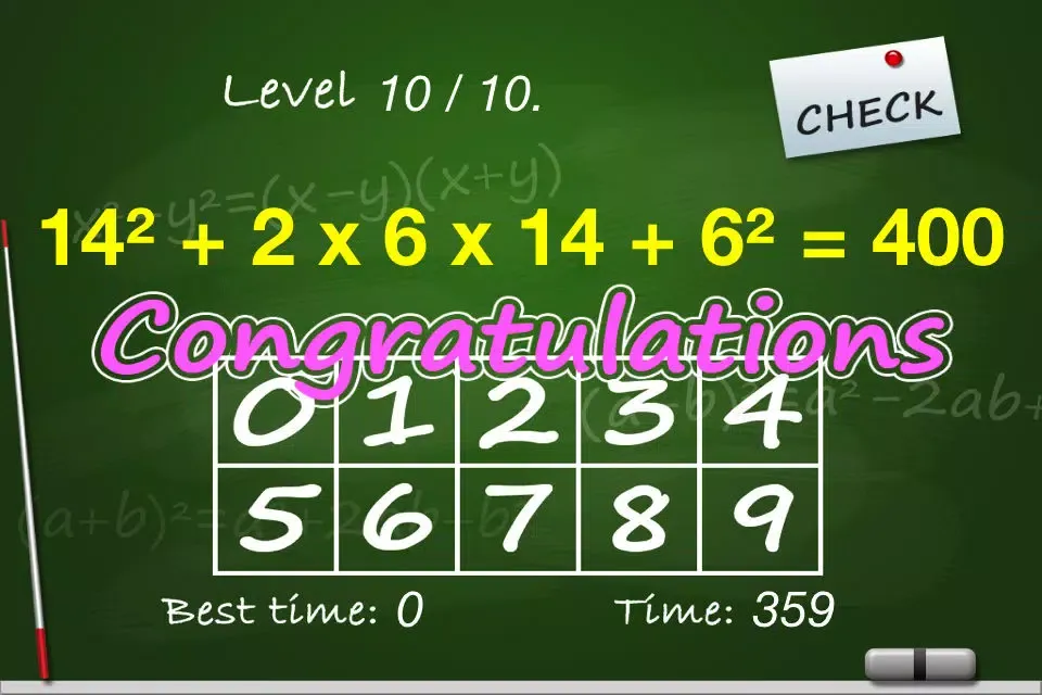 Capturas de pantalla de InnerCalc Math Algebra Game HD Lite