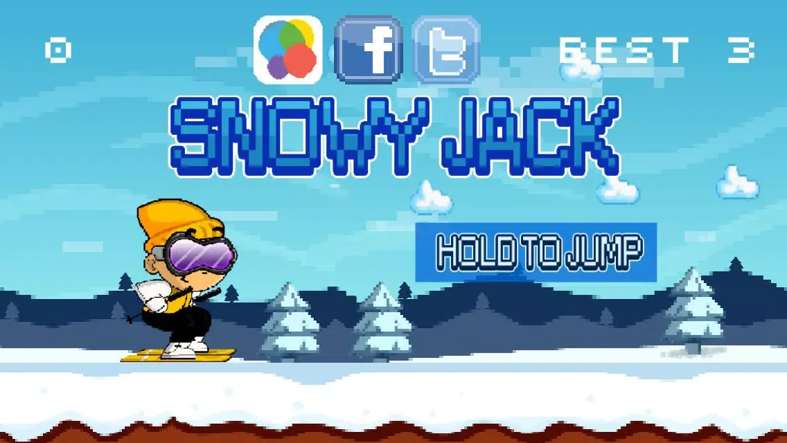 Tangkapan layar Snowy Jack