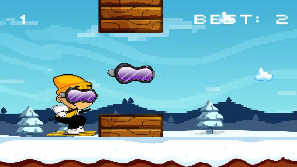 Tangkapan layar Snowy Jack