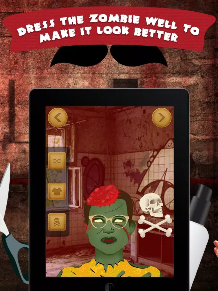 Screenshot di Spooky Zombie Barber Lite iPad 