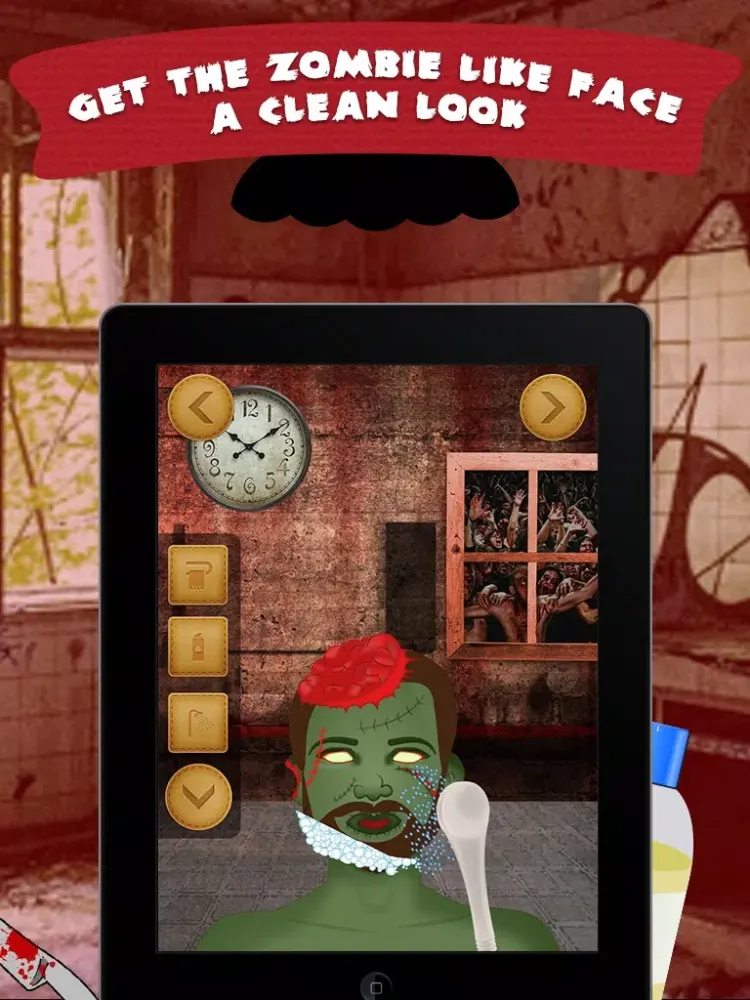 Screenshot di Spooky Zombie Barber Lite iPad 