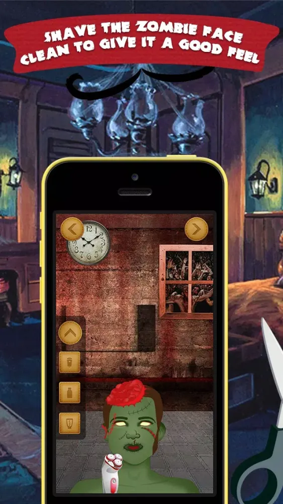 Screenshot di Spooky Zombie Barber Lite
