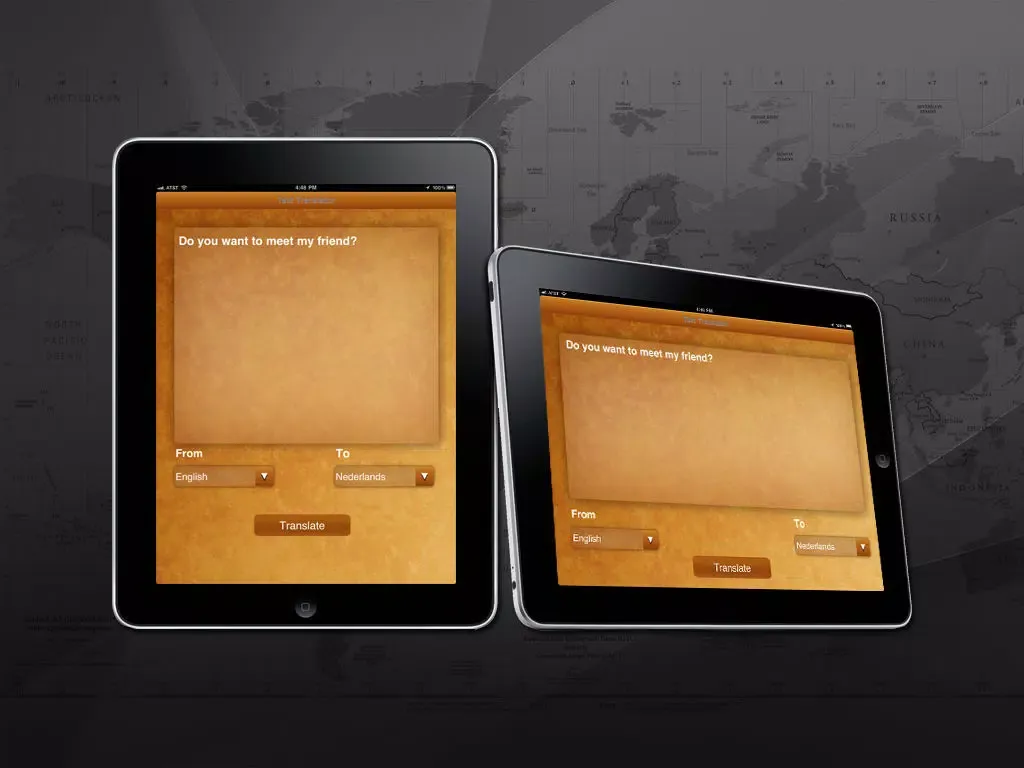 تصاویر iTranslator HD Lite iPad