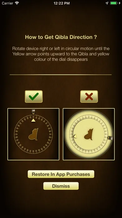 ภาพหน้าจอของ iSalam: Qibla Compass