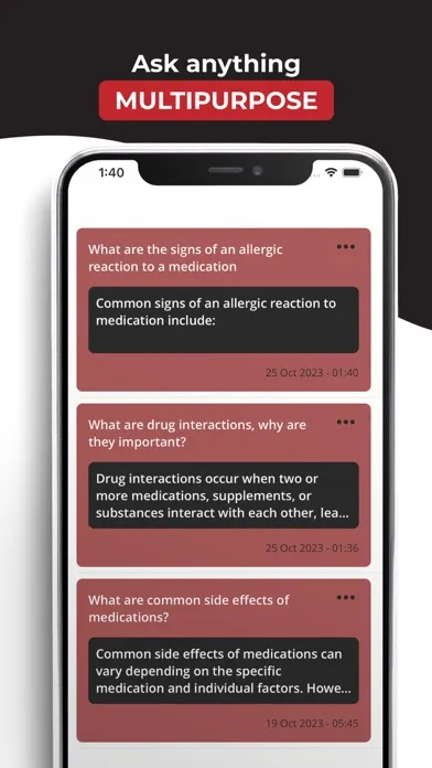 Capturas de pantalla de Pharma AI - ChatBot