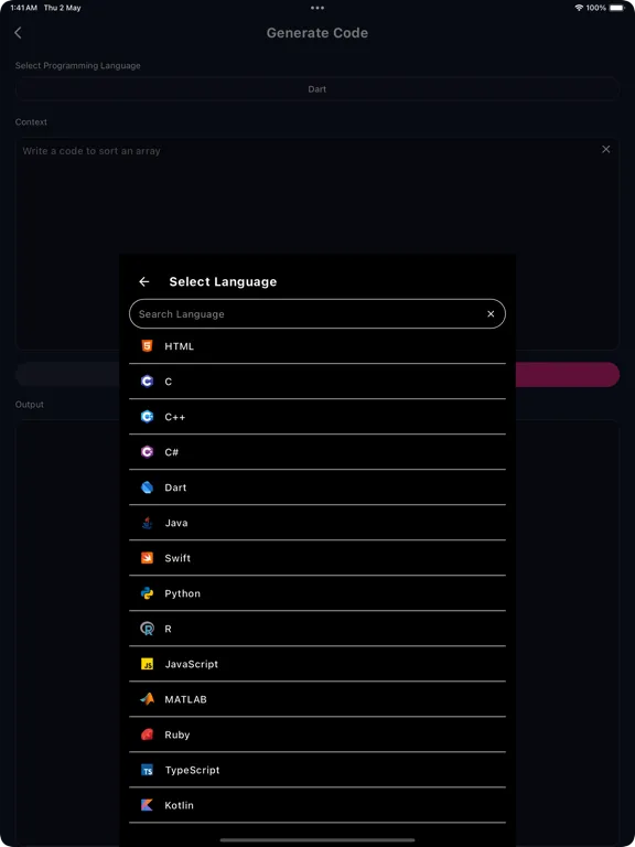 Devin AI - AI Code Generator iPad  Screenshots