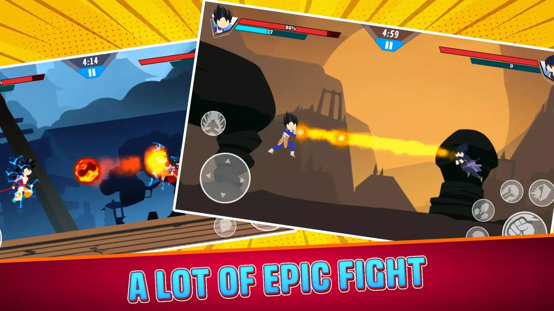 Ảnh chụp màn hình của Stick Dragon Fighter
