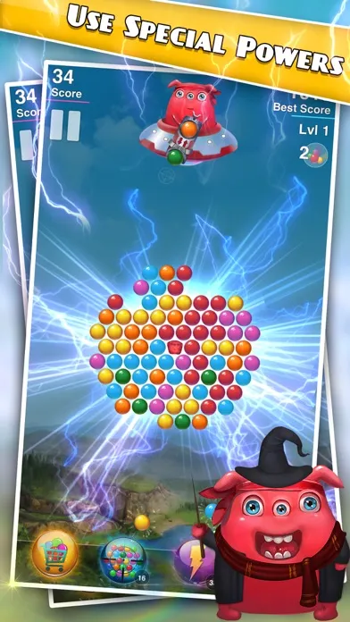 ภาพหน้าจอของ Bubble Pop Sniper