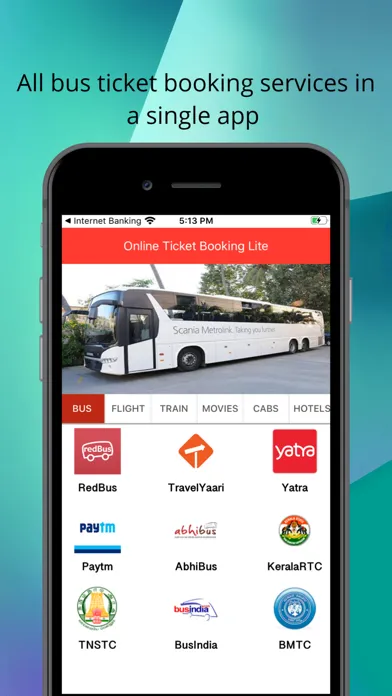 Capturas de pantalla de Online Ticket Booking Lite