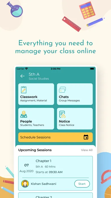 eKaksha Your Virtual Classroom Screenshots