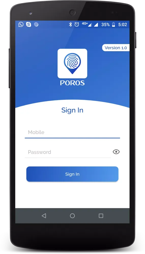Poros - Attendance App Ekran Görüntüleri