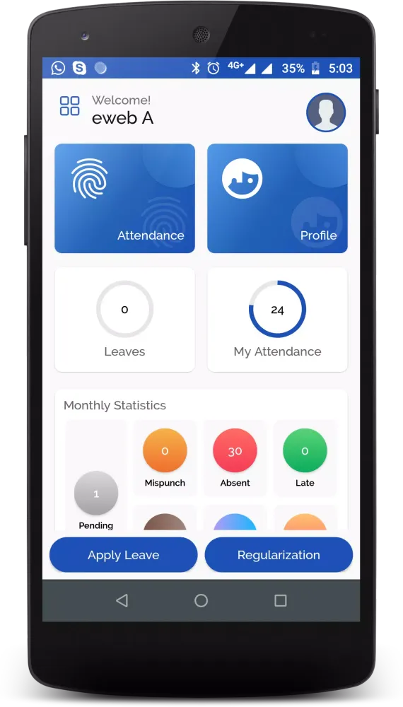 Poros - Attendance App Ekran Görüntüleri