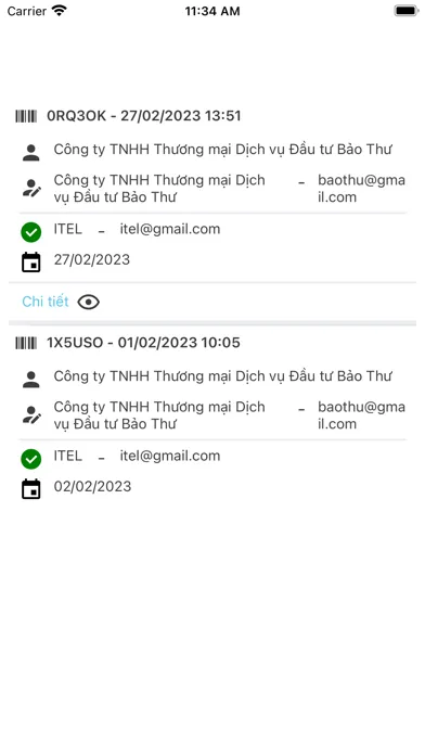 ITEL سکرین شاٹس
