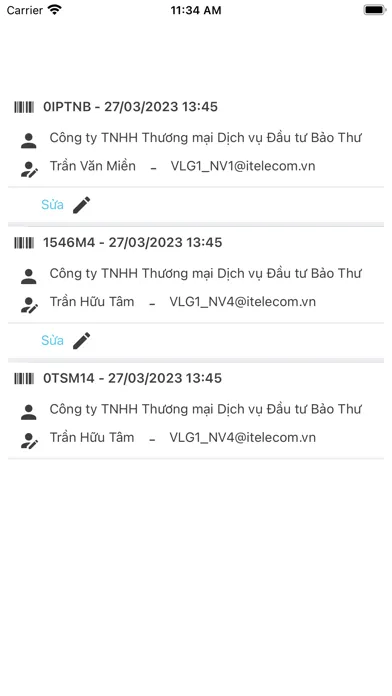 ITEL سکرین شاٹس