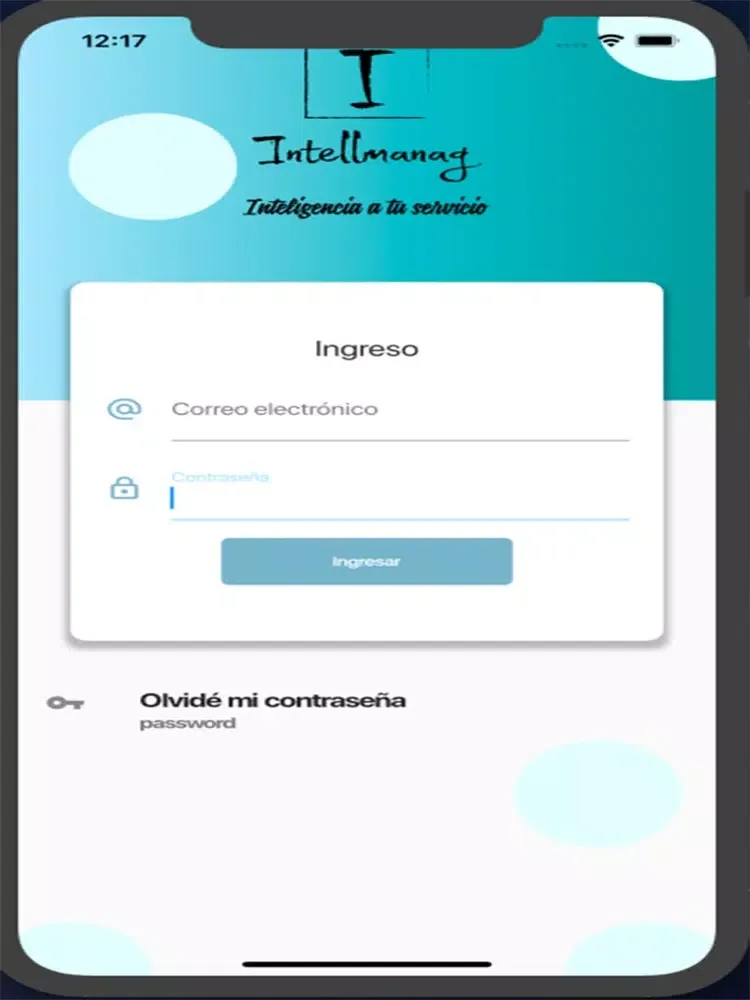 Zrzuty ekranu Intellmanag iPad 