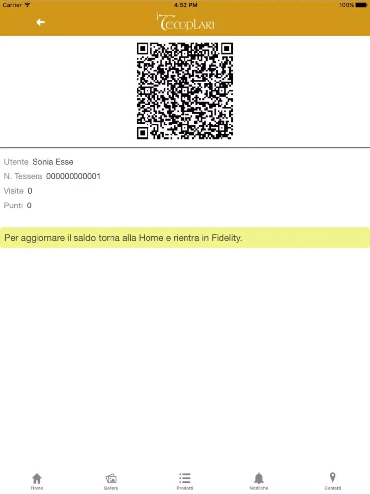 Tangkapan skrin I Templari Firenze iPad 