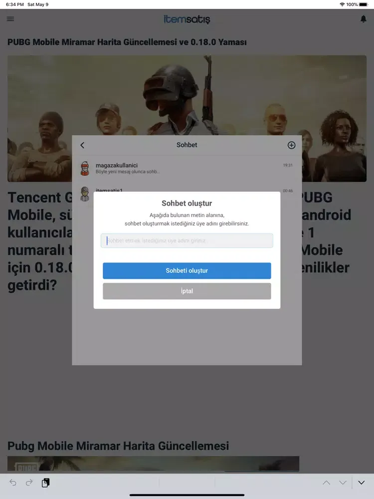 İtemSatış iPad  Screenshots