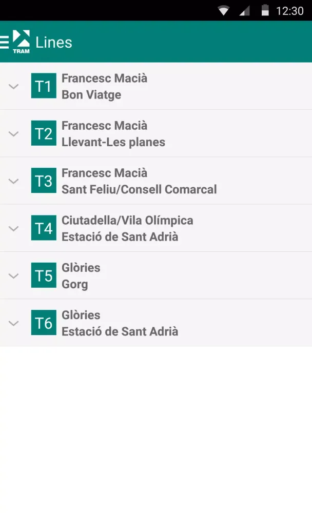 TRAM Barcelona سکرین شاٹس