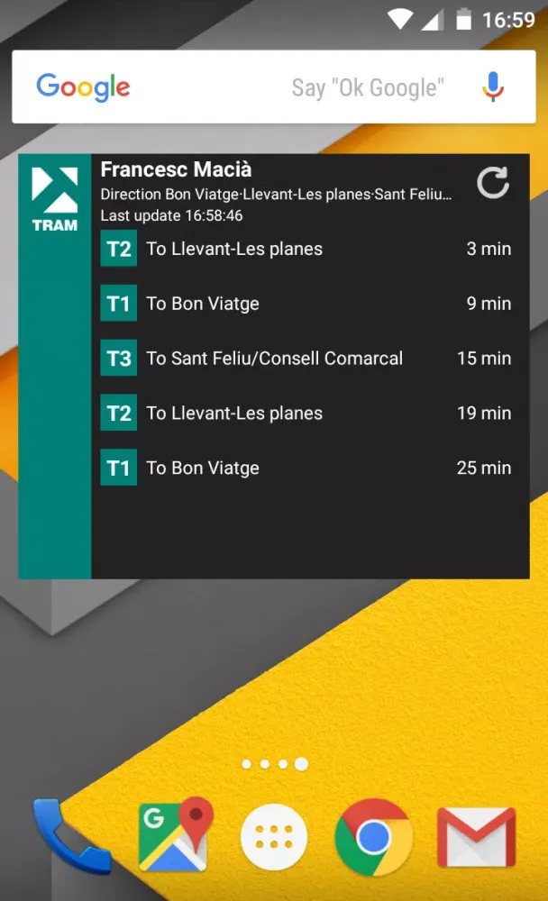 TRAM Barcelona سکرین شاٹس