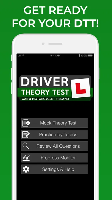 Driver Theory Test Ireland DTT स्क्रीनशॉट