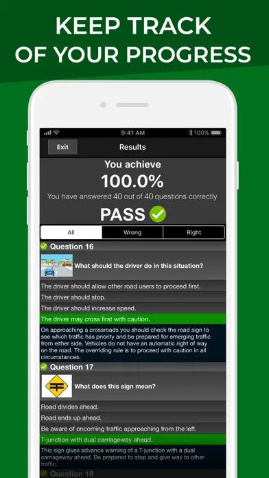 Driver Theory Test Ireland DTT स्क्रीनशॉट