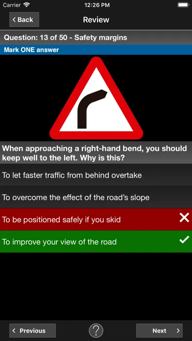 Tangkapan layar Theory Test Kit UK Car Drivers