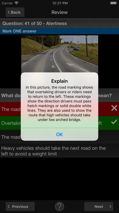 Tangkapan layar Theory Test Kit UK Car Drivers