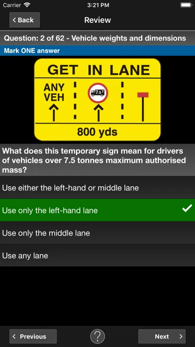 Скриншоты LGV Theory Test Kit 2023