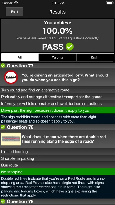Скриншоты LGV Theory Test Kit 2023
