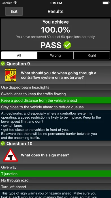 Motorcycle Theory Test Kit Ekran Görüntüleri