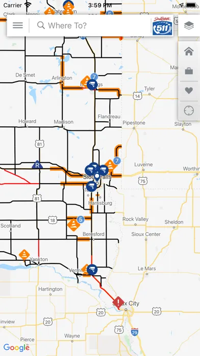 SDDOT 511应用截图