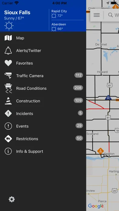 SDDOT 511应用截图