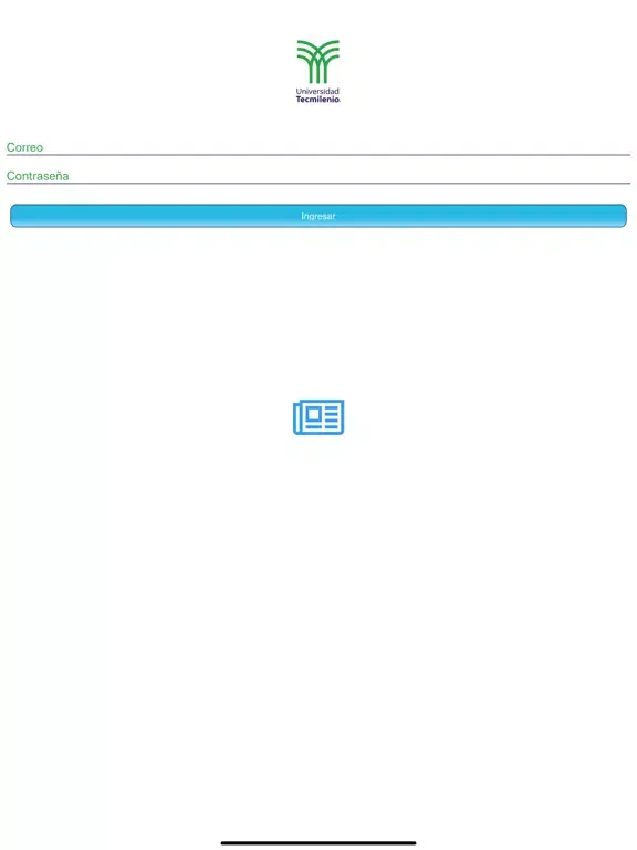 Tecmilenio móvil iPad  Screenshots