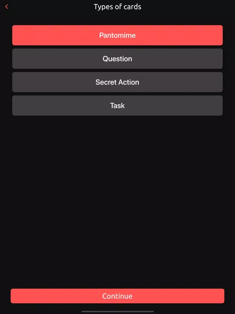 Скриншоты Taboo By DeeGames iPad 
