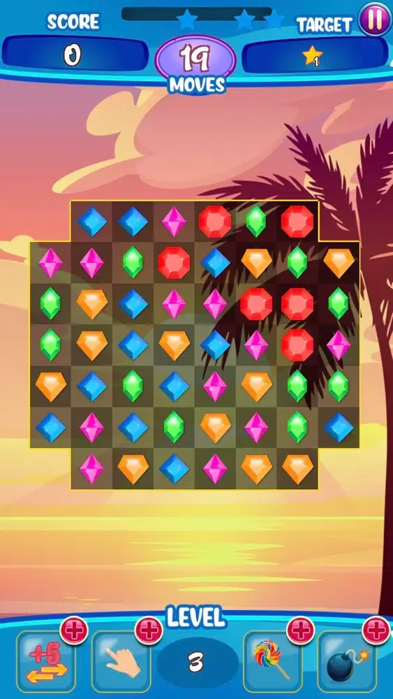 Tangkapan layar Crystal Blast Saga