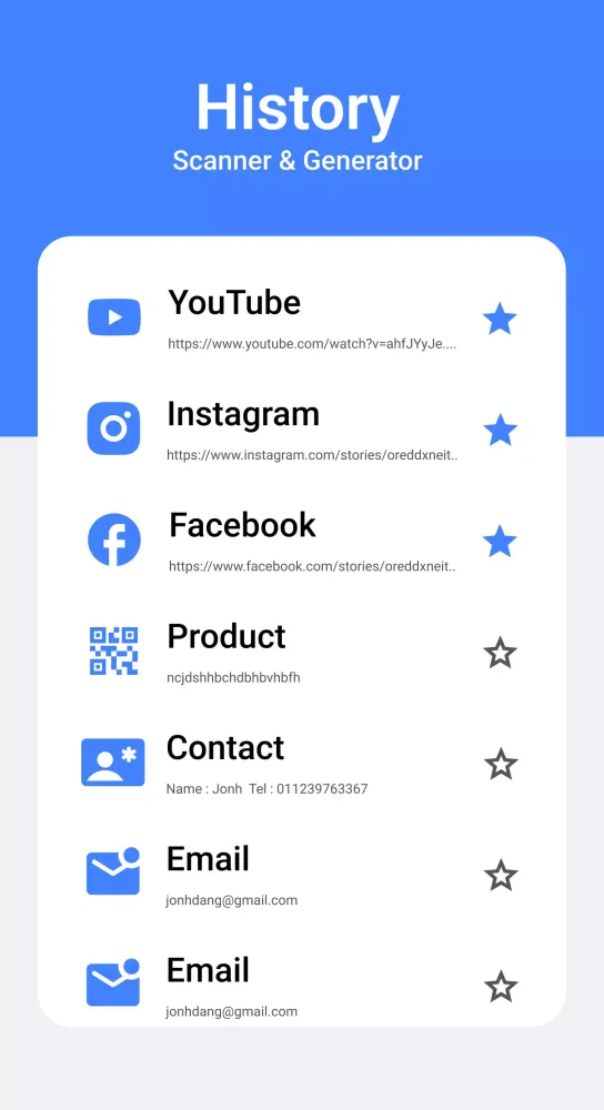 QR Scanner - Barcode Scanner Screenshots