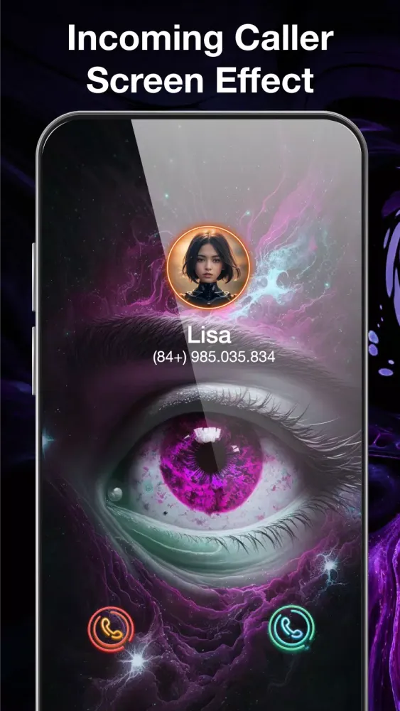 Color Phone: Call Screen Theme سکرین شاٹس